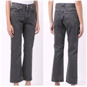 AGOLDE Vintage Boot Cut High Rise Jeans Black Vintage Wash Size 25